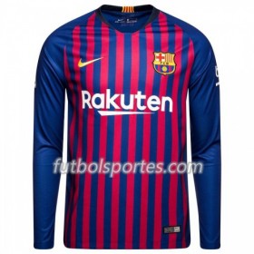 Camisetas FC Barcelona Primera Equipacion 2018/2019 Manga Larga